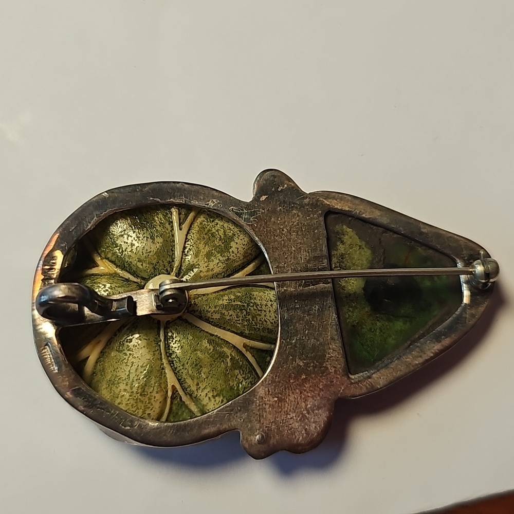 Amy Kahn Russell Frog Pendant/pin - Picture 2 of 5